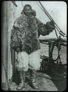 Image: Henson in Furs, on Deck